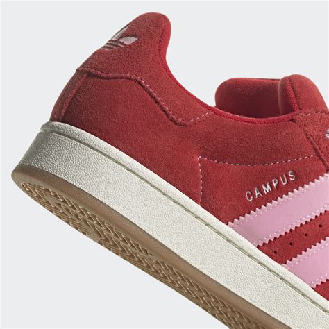 adidas sneakers rood roze